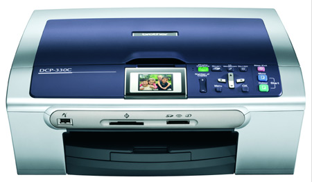 МФУ Brother DCP-330C: вид спереди