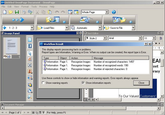 ScanSoft OmniPage 2