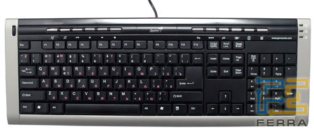Genius SlimStar Pro: вид сверху