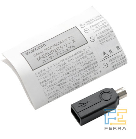 Elecom GAME COMMANDER M-ERUP2R: ���������� � USB-PS/2-����������
