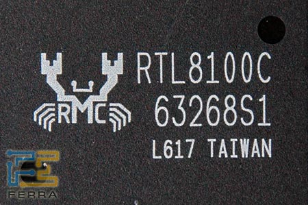Sapphire Pure Element PE-AM2RS485M-2: ������� ���������� Realtek RTL8100C