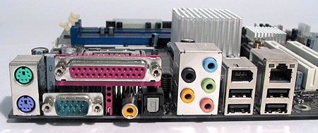 Панель I/O