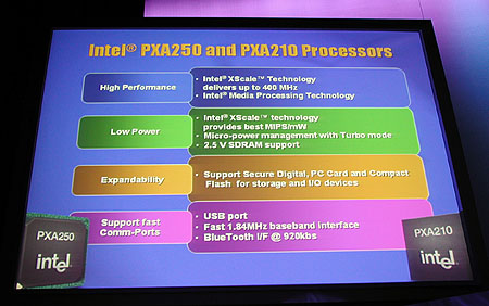 PXA 250 � PXA 210