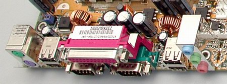 ASUS A7V333, ports