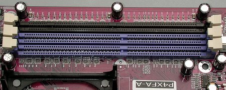 Jetway P4XFA, DIMM
