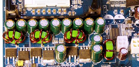 Jetway 845GDA, power scheme