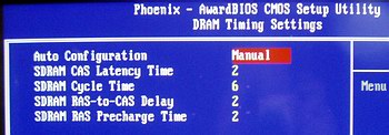 BIOS, Timings