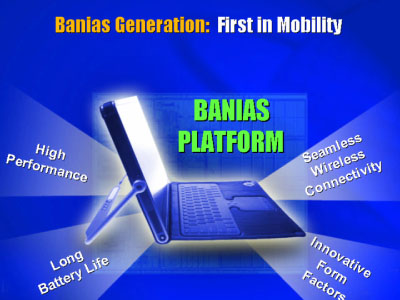 Banias 4 vectors