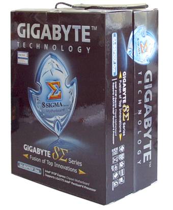 Gigabyte GA-8GNXP Duo - упаковка