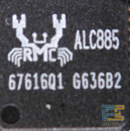 �������� ����� Realtek ALC885