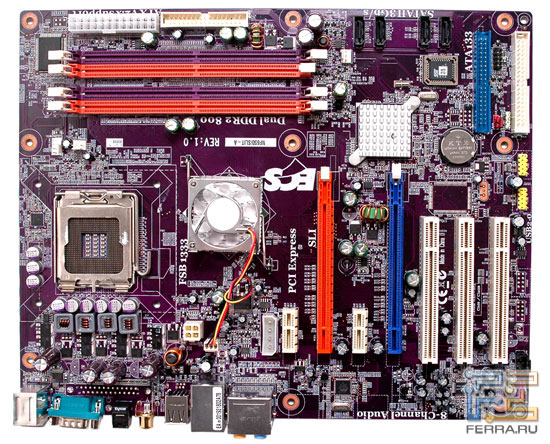 ECS NF650iSLIT-A, ��� ������