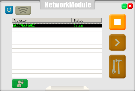 Клиентская часть программы Network Module
