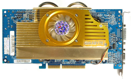 Gigabyte GeForce 6800GT - радиатор охлаждения
