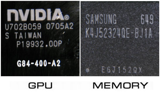 ���� �� MSI NX8600GTS