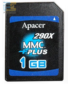 ����� ������ Apacer MMC Plus 290x: ��� ������