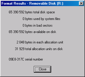 �������������� �� FAT32 � �������� USB-����� ��� Windows 98