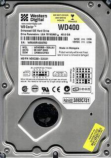 WD400BB upper view