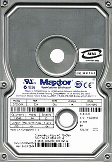 Maxtor DiamondMax Plus 60