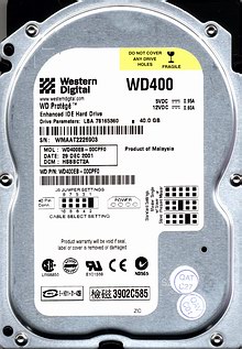 WD Protege WD400EB, front