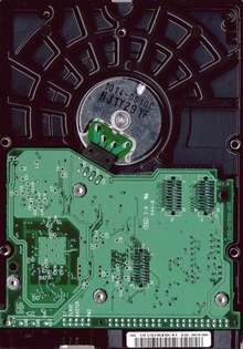 WD Caviar WD800AB, back