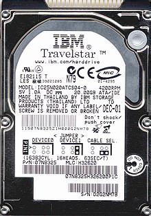 ���� IBM IC25N020ATCS04