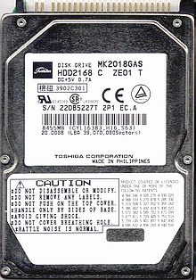 ���� Toshiba MK2018GAS
