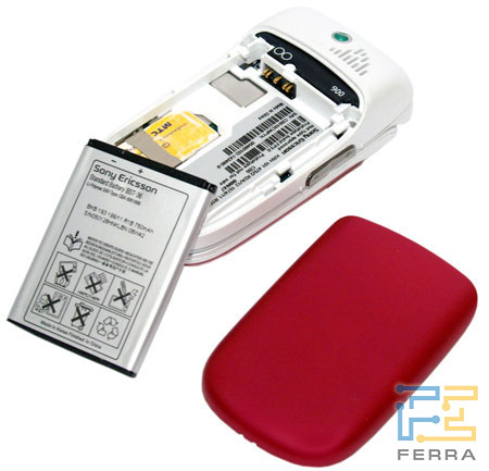 Элемент питания Sony Ericsson Z310i