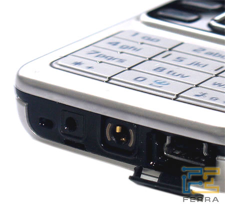 Интерфейсные разъёмы Nokia 6300