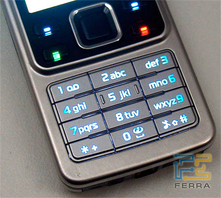 Подсветка клавиатуры Nokia 6300