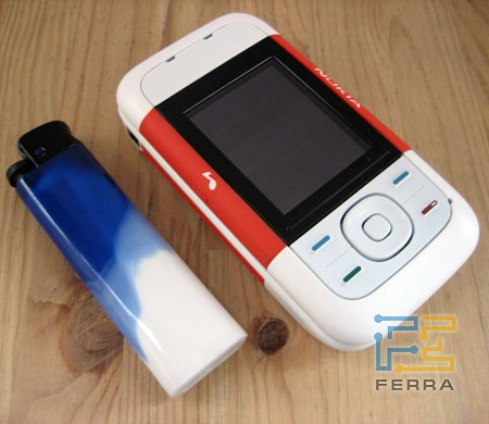Nokia 5200: габариты
