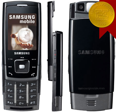 Samsung E900 Phantom � ������ fashion-��� 2006 ����. ����/��������