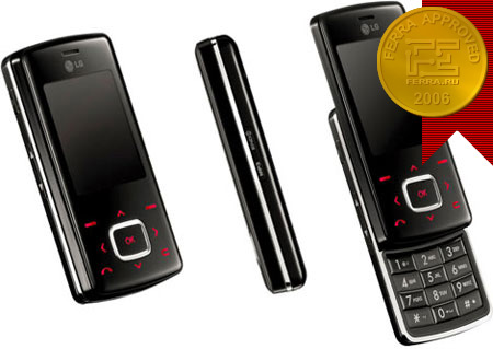 LG KG800 Chocolate � ������ fashion-��� 2006 ����. ����/��������