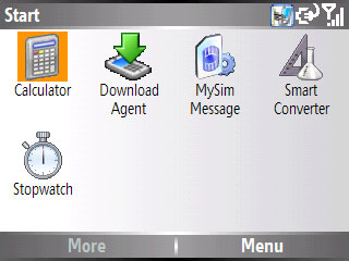 Программная реализация Samsung Ultra Messaging i600 21