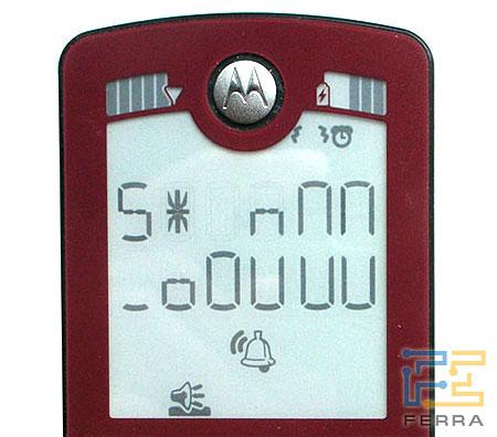 ����������� ��������� MOTOFONE F3