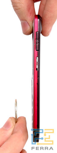 Тонкий корпус Samsung U100 в масштабе