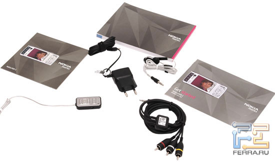 Комплектация Nokia N95