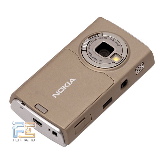 Дизайн Nokia N95 4