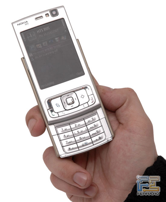 Эргономика Nokia N95 1