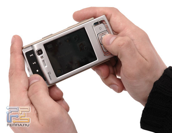 Эргономика Nokia N95 2