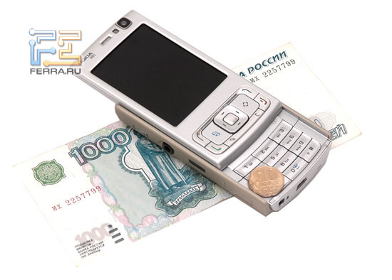 Эргономика Nokia N95 3