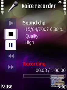 Пользовательский интерфейс Nokia N95 2