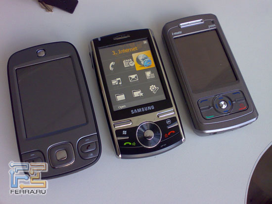 HTC P3400 (Gene), Samsung i710, i-mate JAMA � �������� Ferra.ru � ������ ������� Nokia E90