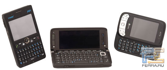 ���������: i-mate JAQ4, Nokia E90, HTC P4350 (����� �������) 1