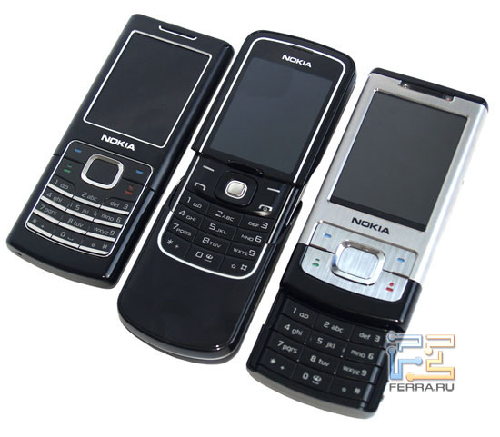 Nokia 8600 Luna,  6500 classic � slide � �������� Ferra.ru