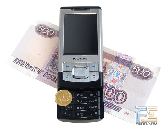 ���������� Nokia 6500 slide