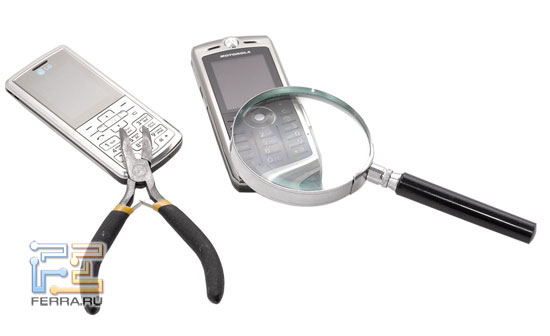 Motorola SLVR L9 � LG KE770 Shine � �������� Ferra.ru