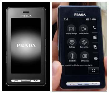 LG PRADA Phone (KE850): корейско-итальянский мобильник для модников и модниц