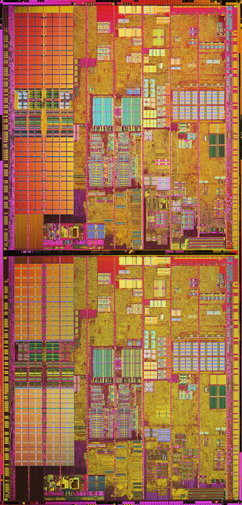 Intel Smithfield чип