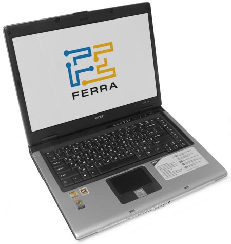 Acer Aspire 5101AWLMi: в открытом состоянии