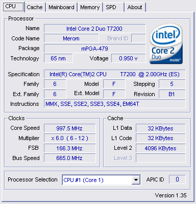 HP Compaq nx7400: ��������� Core 2 Duo